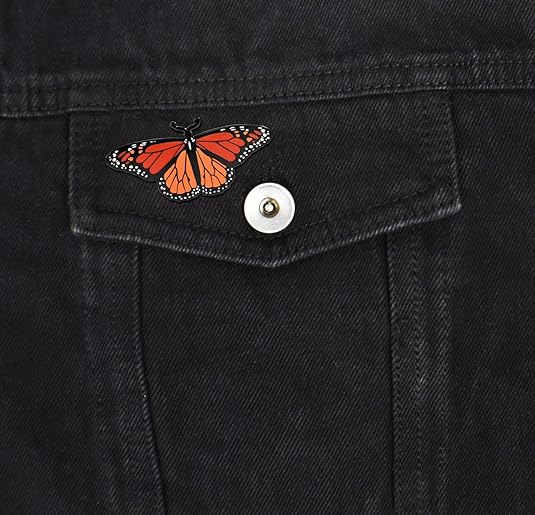 Butterfly Enamel Pin Set of 7