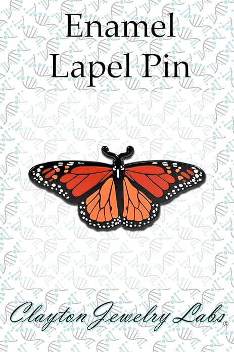 Butterfly Enamel Pin Set of 7