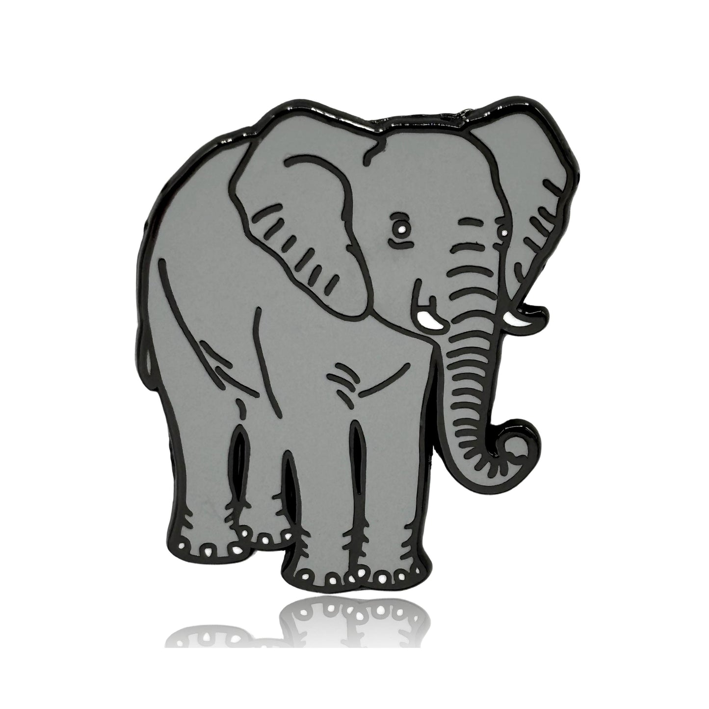 Elephant Enamel Pin - Clayton Jewelry Labs