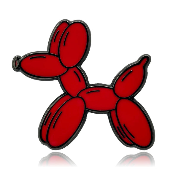 Balloon Animal Dog Enamel Pin | Clayton Jewelry Labs