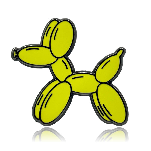 Balloon Animal Dog Enamel Pin | Clayton Jewelry Labs