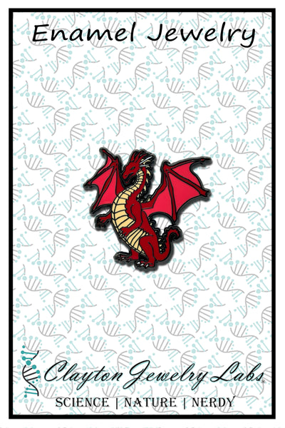 Dragon Enamel Pin | Clayton Jewelry Labs