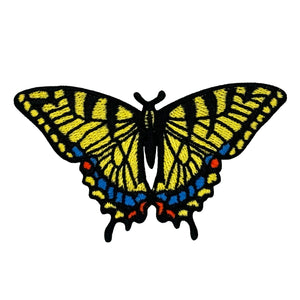 Eastern Swallowtail Butterfly Embroidered Iron-on Patch