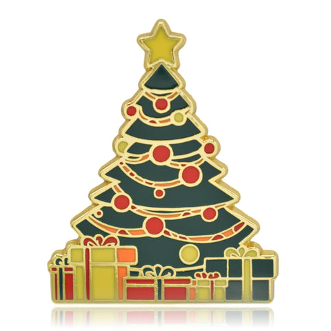 Christmas Tree Enamel Pin | Clayton Jewelry Labs