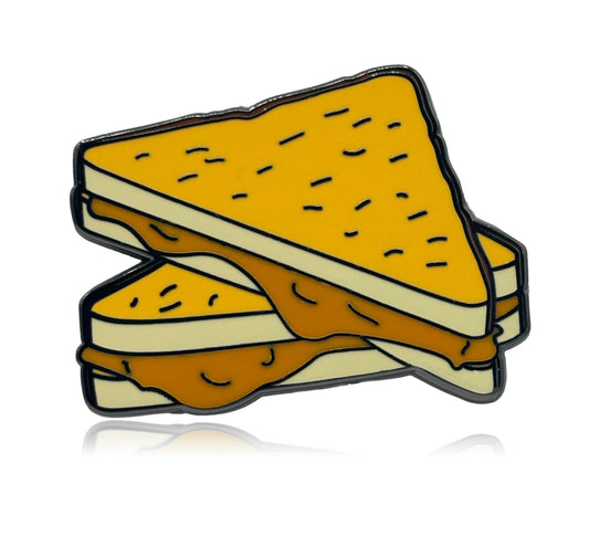 Grilled Cheese Enamel Pin