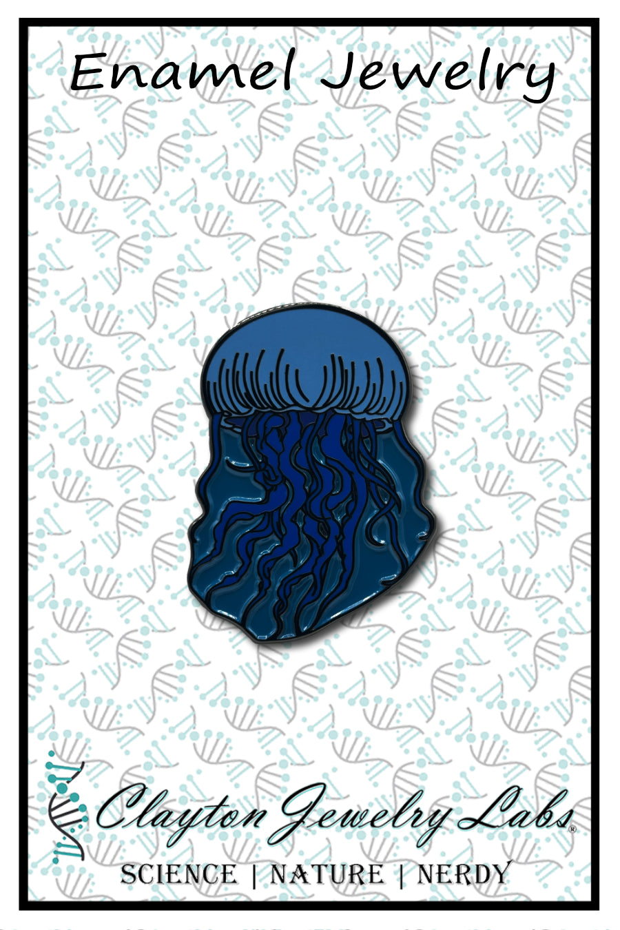 Jellyfish Enamel Pin