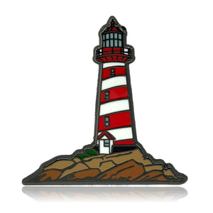 Lighthouse Enamel Pin | Clayton Jewelry Labs