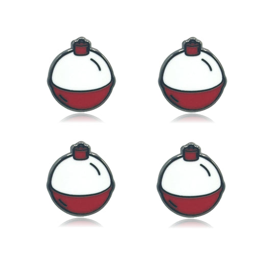 Mini Fishing Bobber Set of 4 Filler Enamel Pins