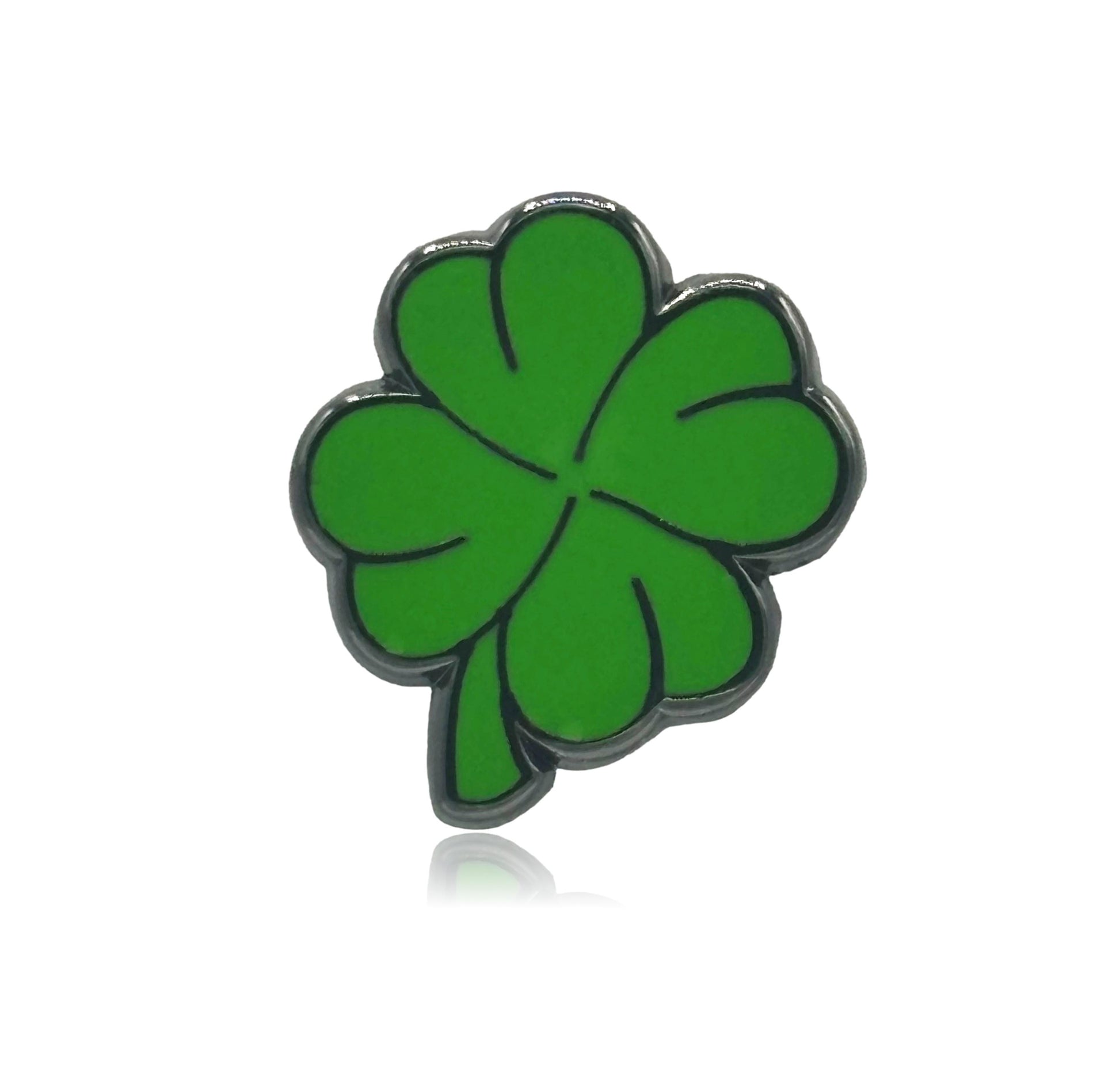 Mini Four Leaf Clover Set of 4 Filler Enamel Pins