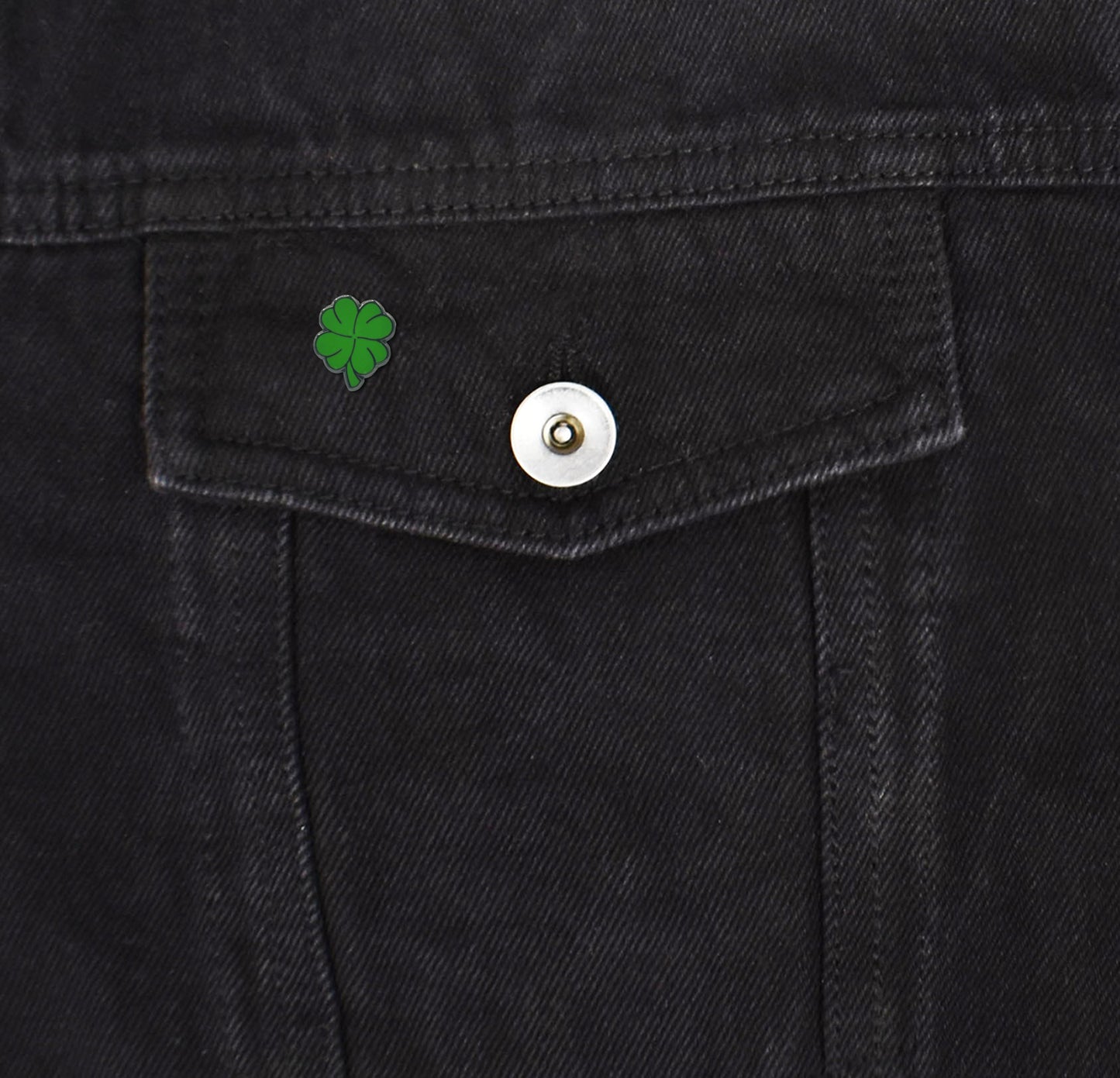 Mini Four Leaf Clover Set of 4 Filler Enamel Pins