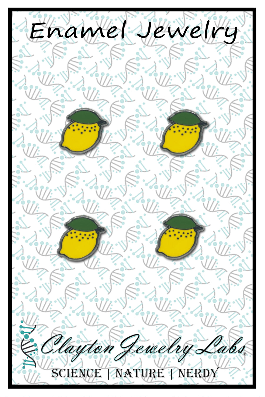 Mini Lemon Set of 4 Filler Enamel Pins