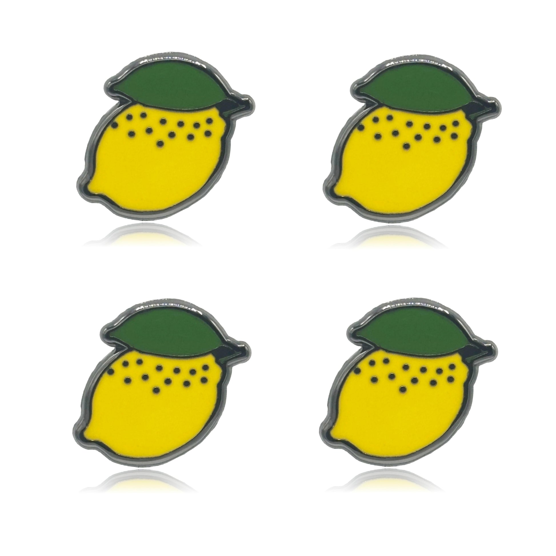 Mini Lemon Set of 4 Filler Enamel Pins