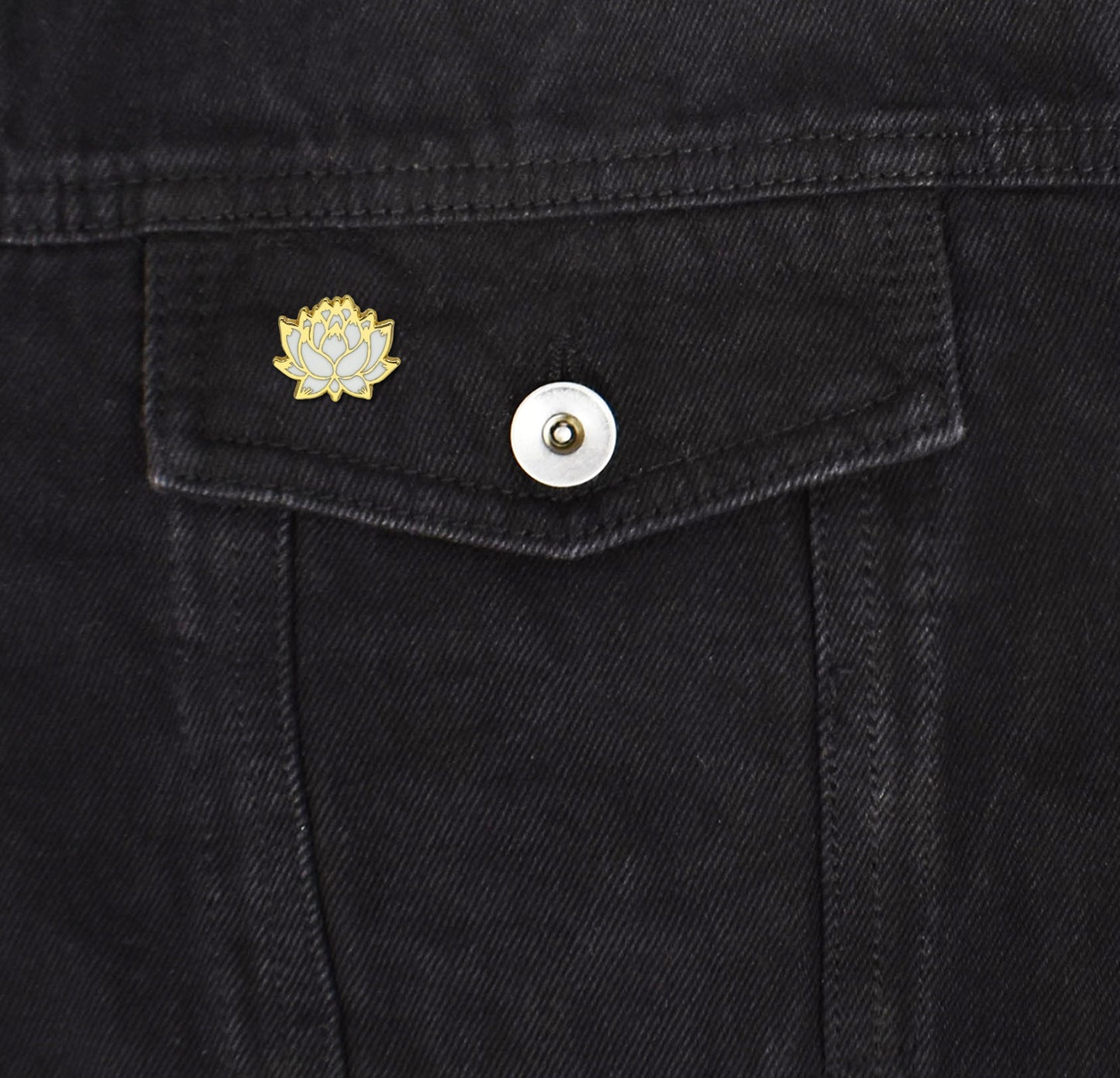 Mini Lotus Set of 4 Filler Enamel Pins