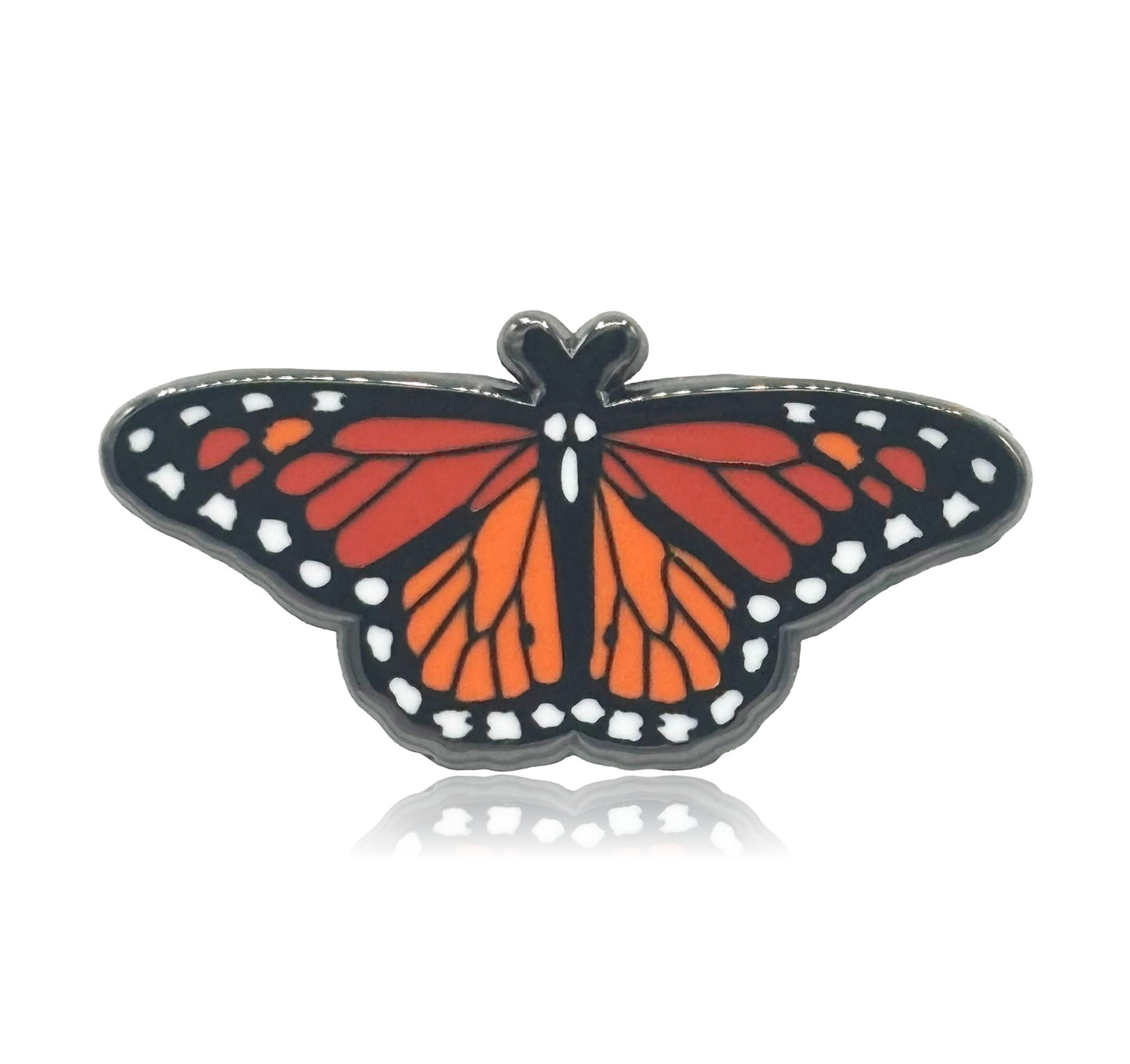Mini Monarch Butterfly Set of 4 Filler Enamel Pins