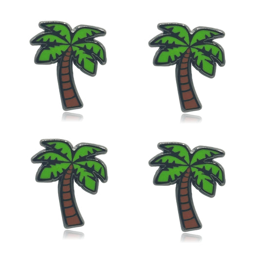 Mini Palm Tree Set of 4 Filler Enamel Pins