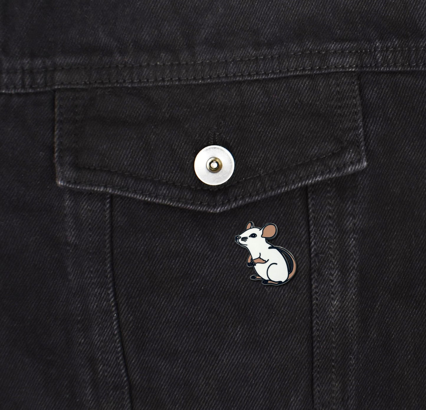 Mouse Enamel Pin