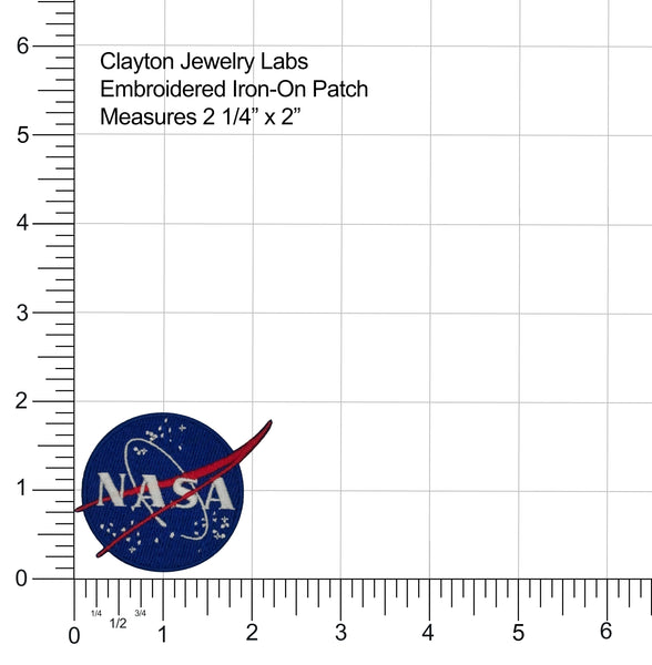 Nasa Logo Embroidered Iron-on Patch