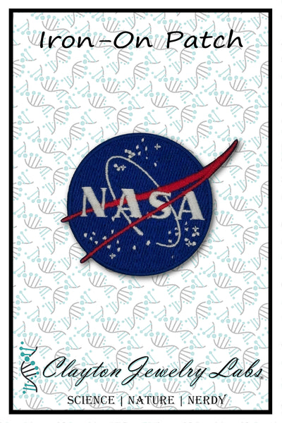 Nasa Logo Embroidered Iron-on Patch