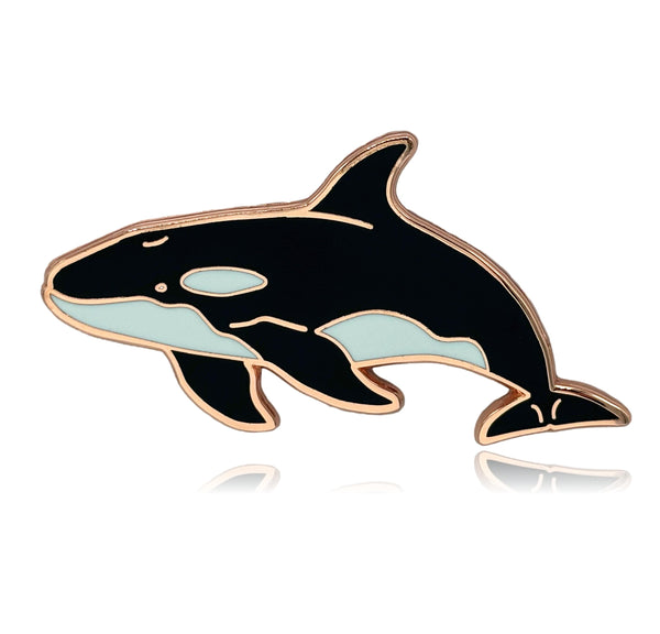 Orca Whale Enamel Pin | Clayton Jewelry Labs