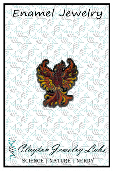 Phoenix Enamel Pin | Clayton Jewelry Labs