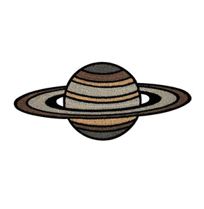 Planet Saturn Embroidered Iron-on Patch | Clayton Jewelry Labs