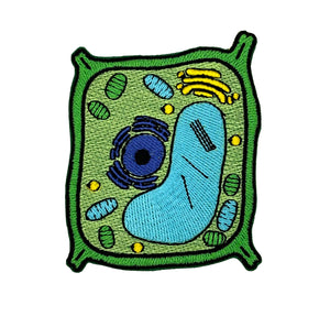 Plant Cell Embroidered Iron-on Patch | Clayton Jewelry Labs