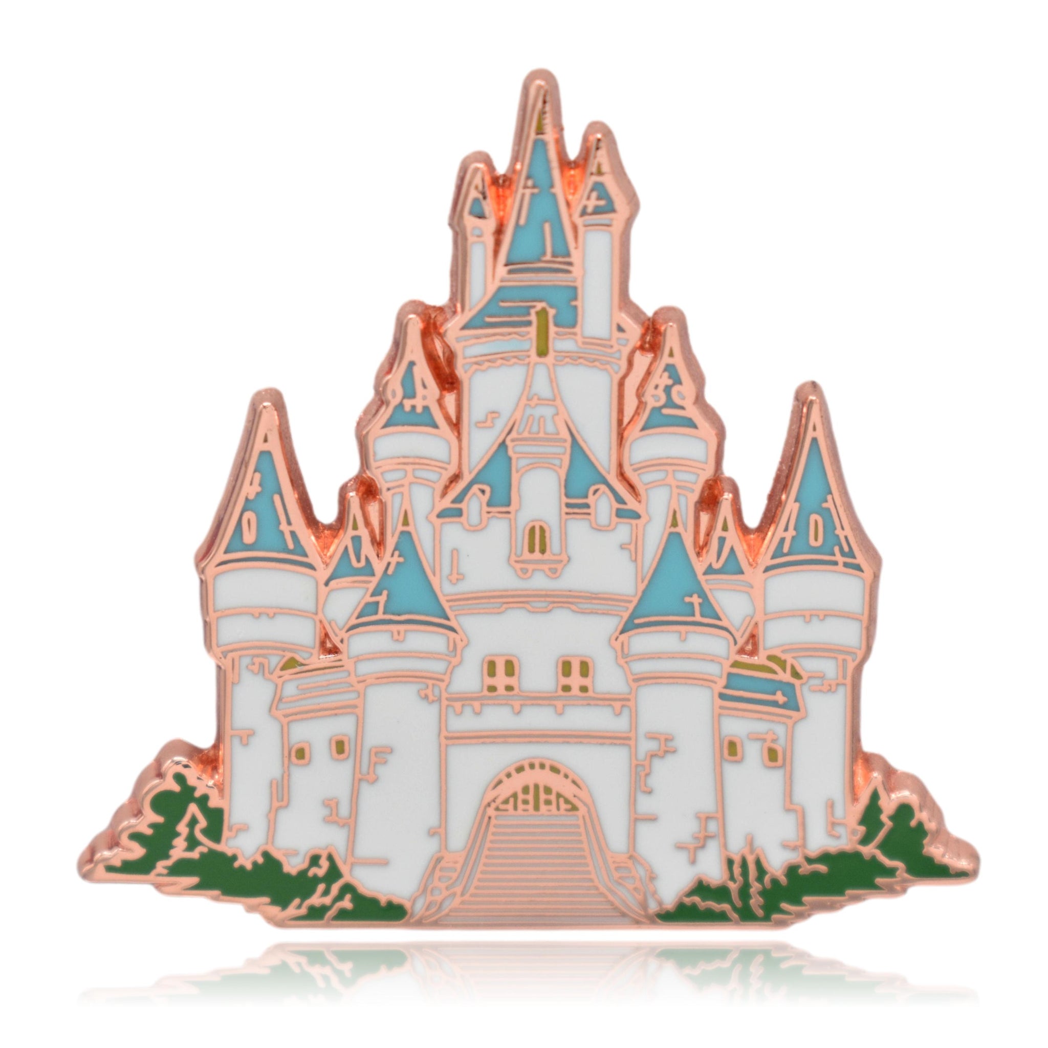 Fantasy Castle Enamel Pin | Clayton Jewelry Labs