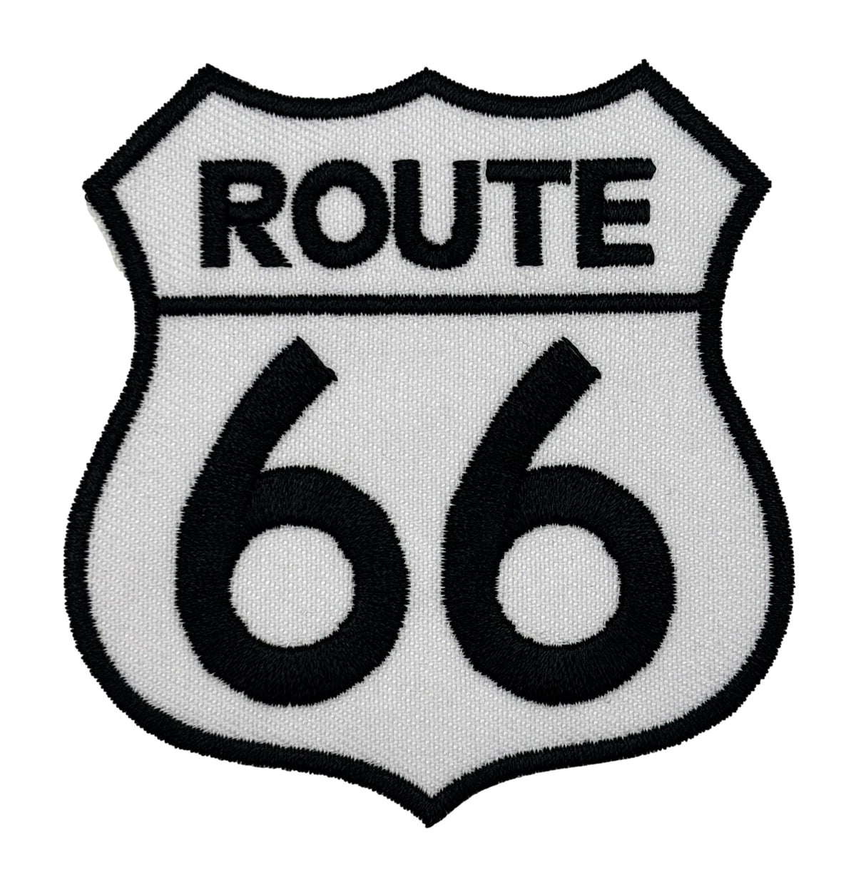 Route 66 Sign Embroidered Iron-on Patch - Clayton Jewelry Labs - Patch