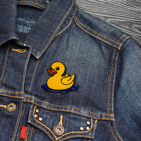 Rubber Duck Embroidered Iron-on Patch | Clayton Jewelry Labs