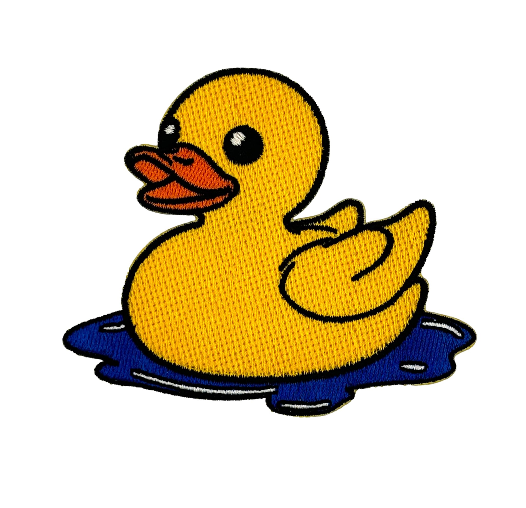 Rubber Duck Embroidered Iron-on Patch | Clayton Jewelry Labs