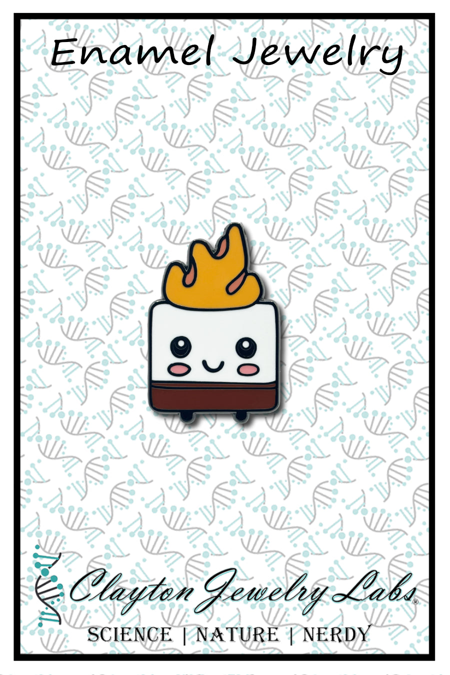 S'mores Boy Enamel Pin
