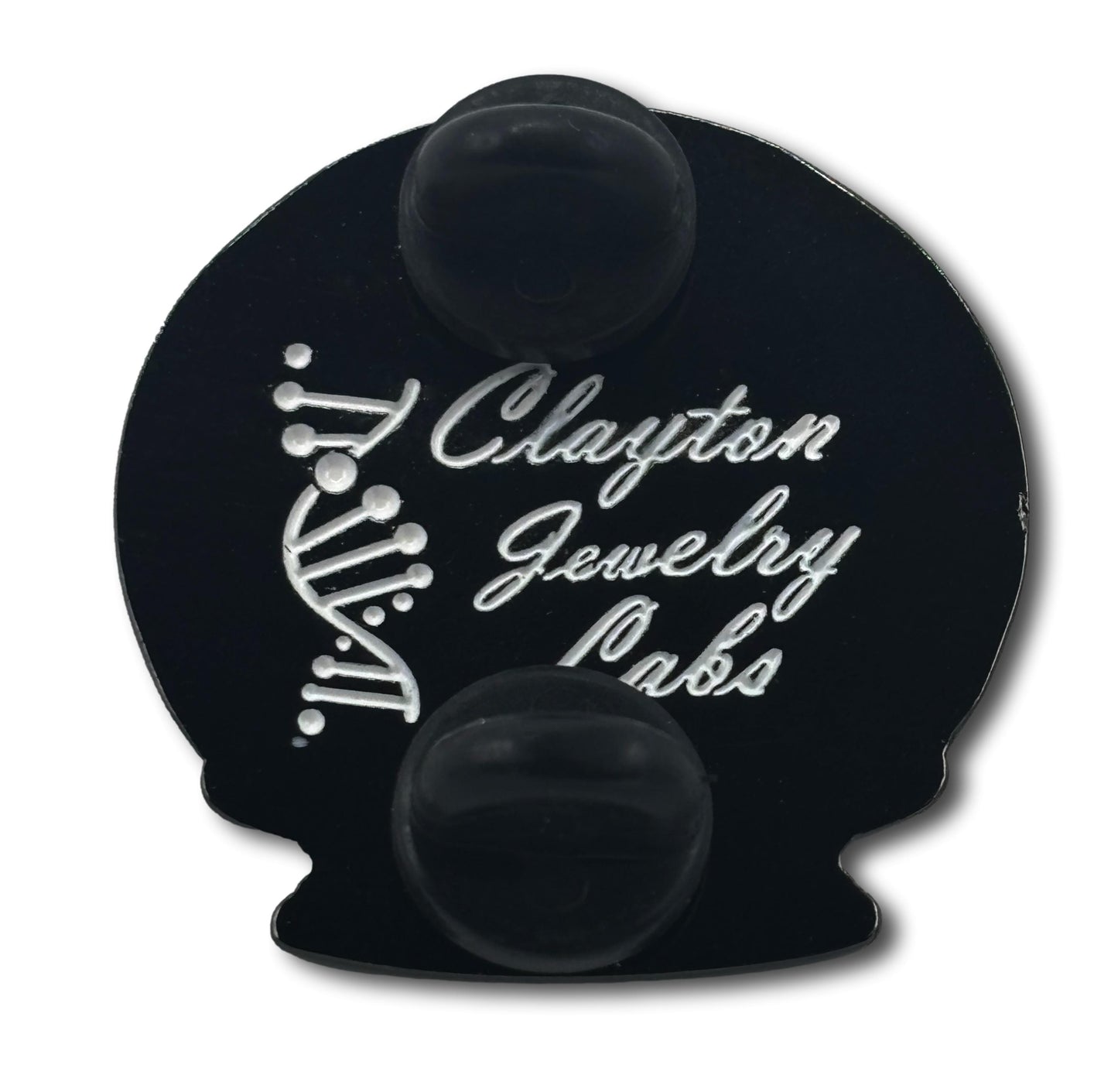 Desert Scene Snow Globe Enamel Pin