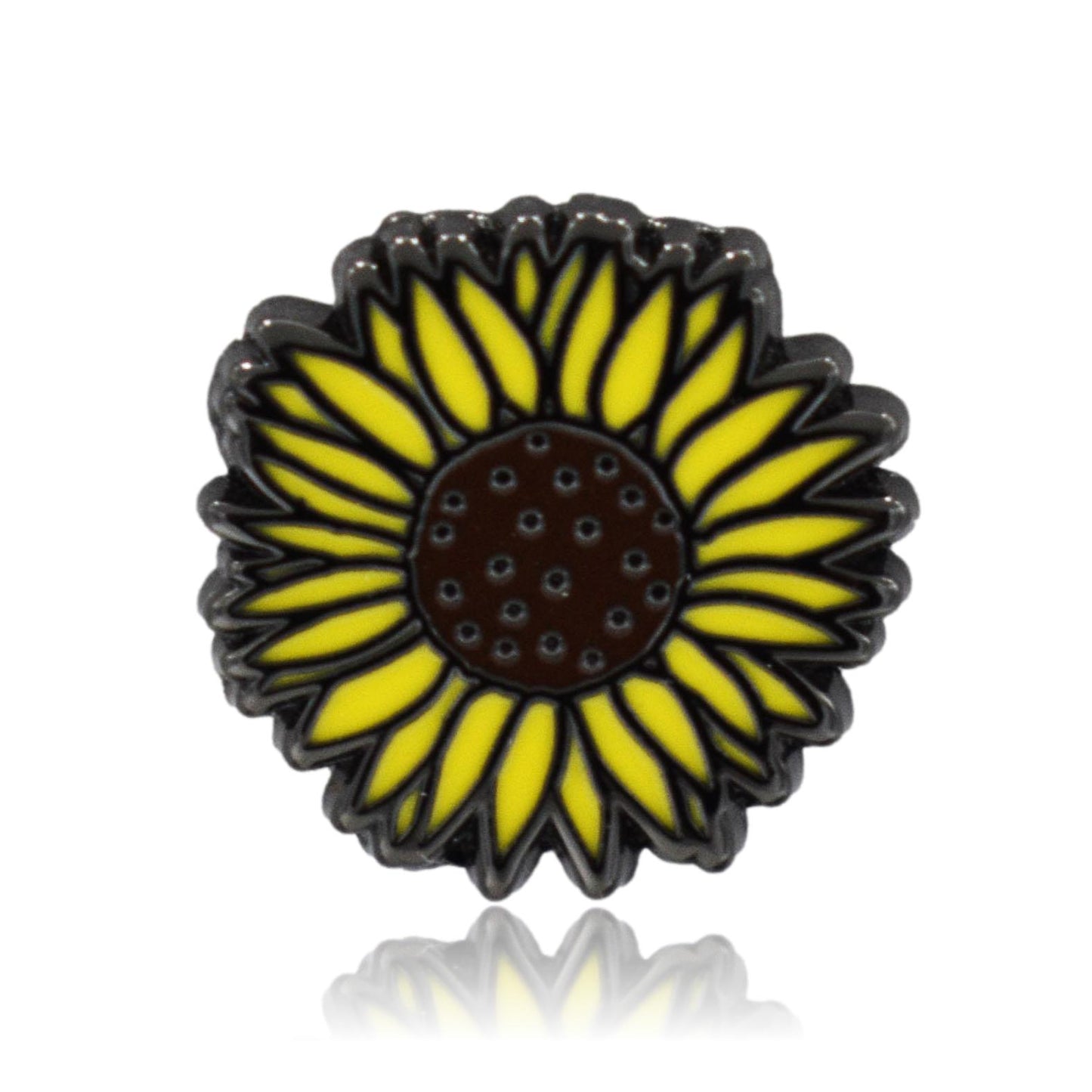 Mini Sunflower Set of 4 Filler Enamel Pins | Clayton Jewelry Labs