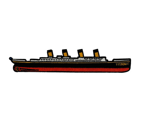 Titanic Embroidered Iron-on Patch | Clayton Jewelry Labs