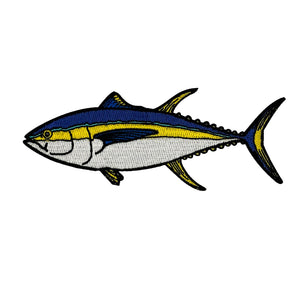 Yellowfin Tuna Embroidered Iron-on Patch | Clayton Jewelry Labs