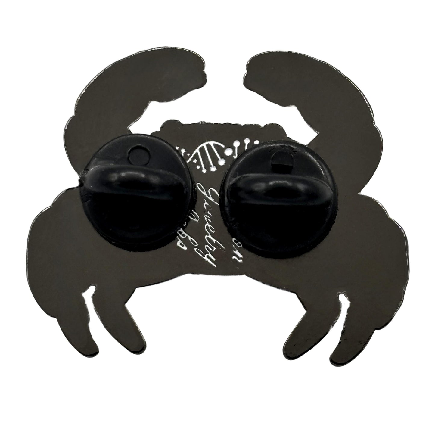 Crab Glitter Enamel Pin - Clayton Jewelry Labs