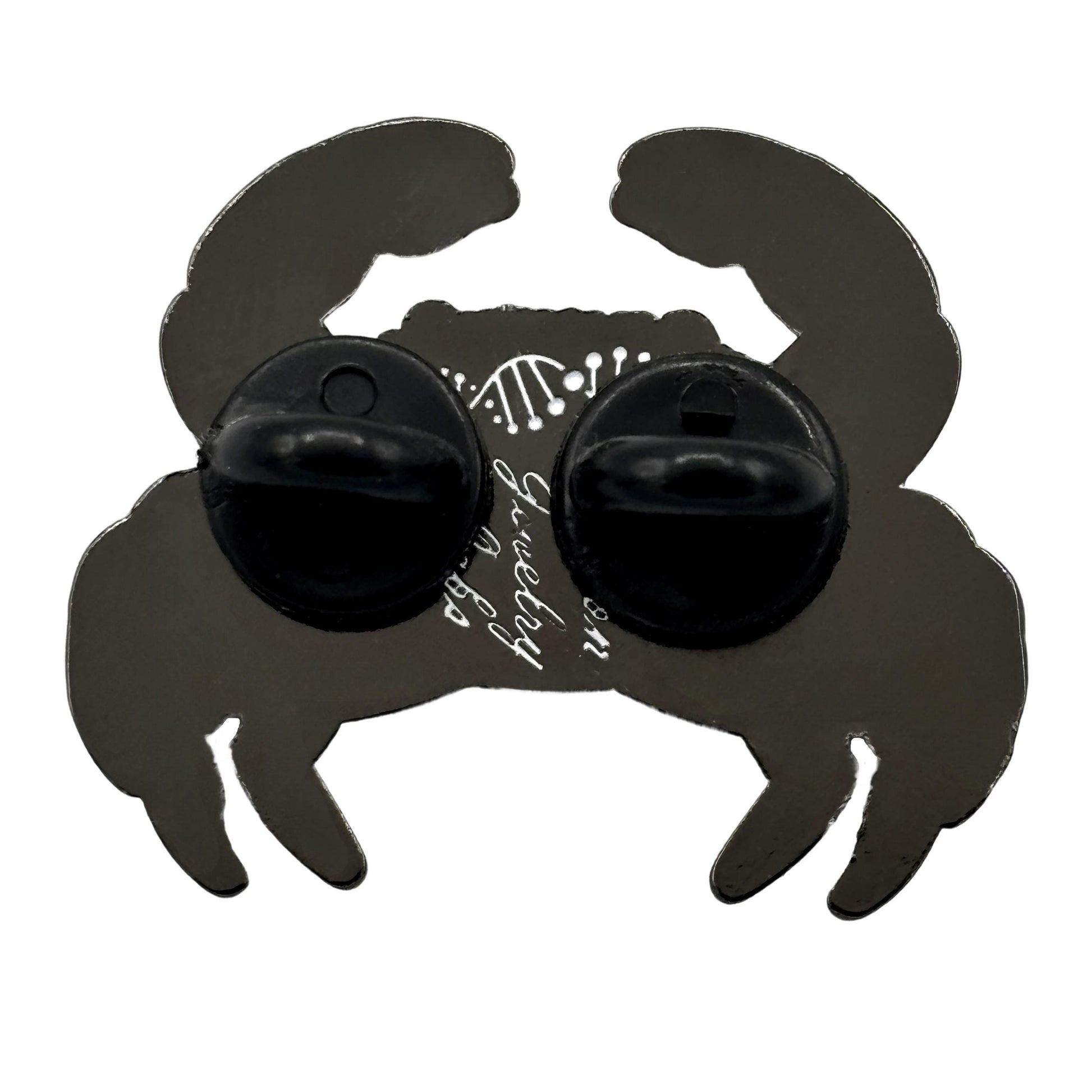 Crab Glitter Enamel Pin - Clayton Jewelry Labs