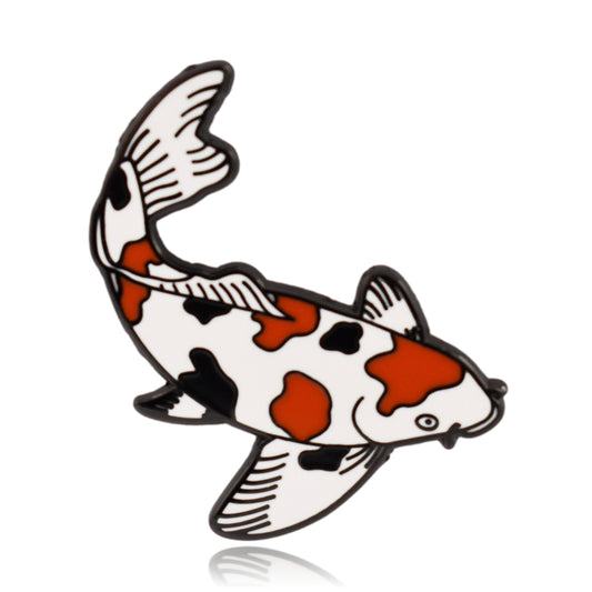 Koi Fish Hard Enamel Pin | Clayton Jewelry Labs