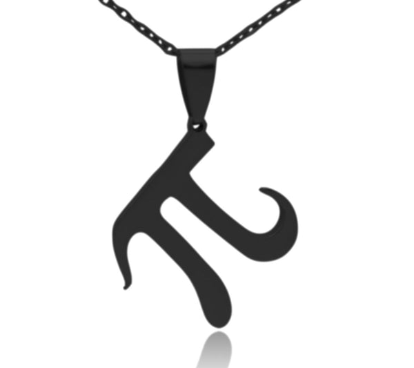 Pi Math Symbol Stainless Steel Necklace