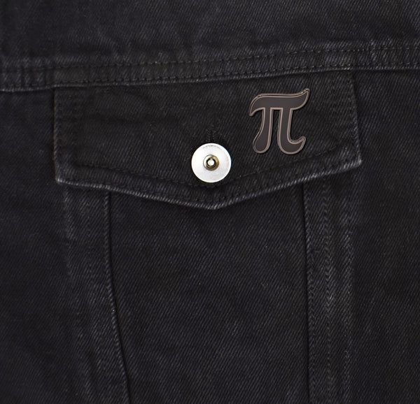 Pi Symbol Math Hard Enamel Pin
