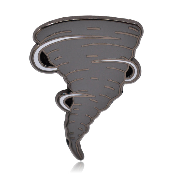 Tornado Hard Enamel Pin | Clayton Jewelry Labs