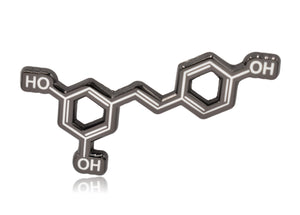 Wine Molecule Hard Enamel Pin | Clayton Jewelry Labs