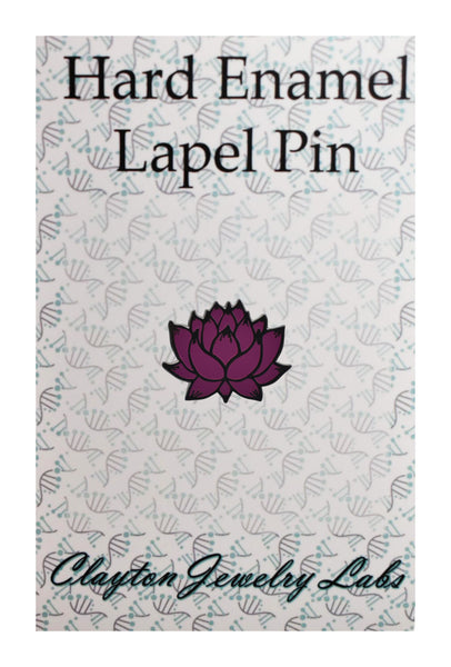 Purple Lotus Pin