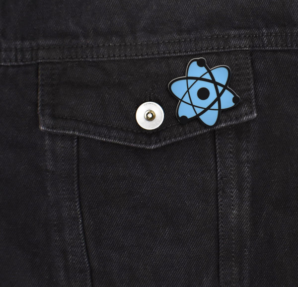 Atomic Symbol Enamel Pin