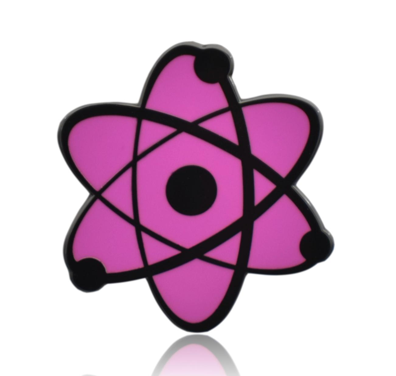 Atomic Symbol Enamel Pin