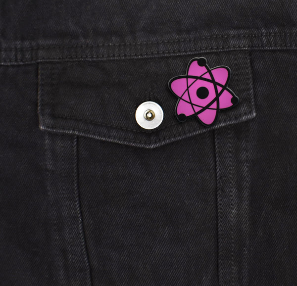 Atomic Symbol Enamel Pin