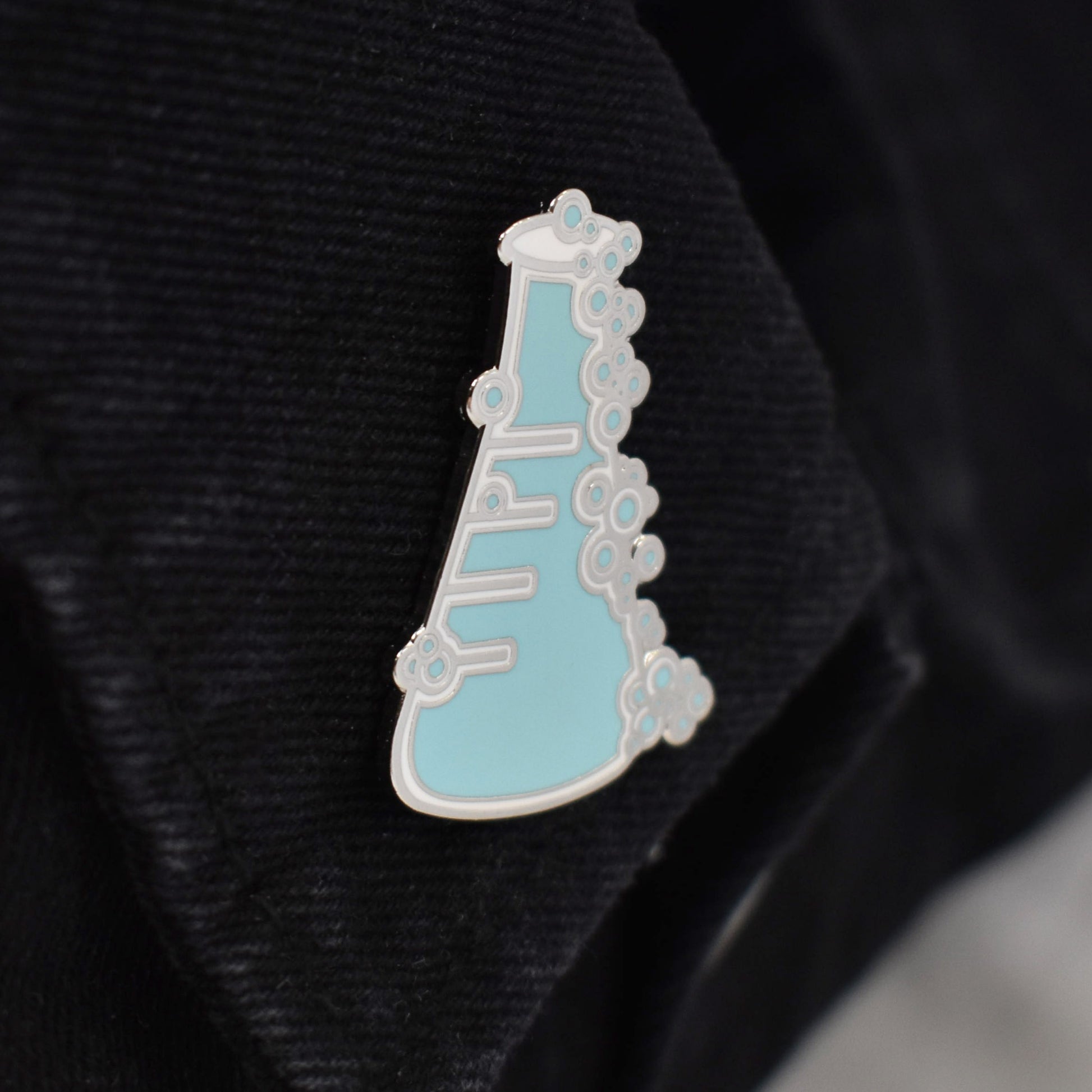 Erlenmeyer Flask Hard Enamel Lapel Pin