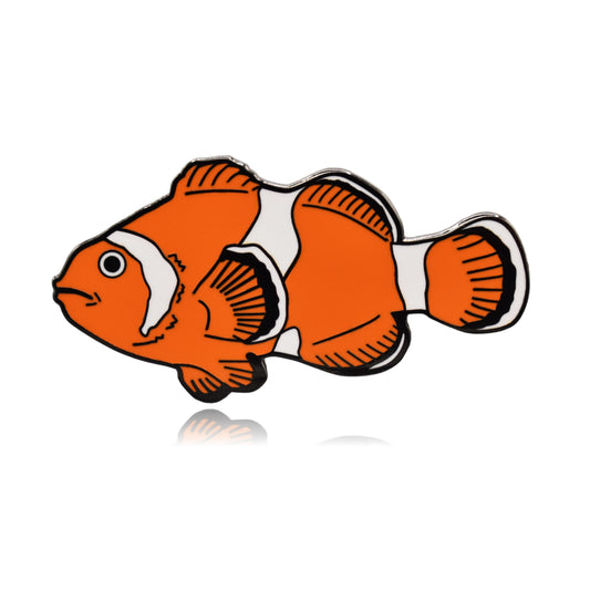 Clownfish Hard Enamel Pin - Clayton Jewelry Labs