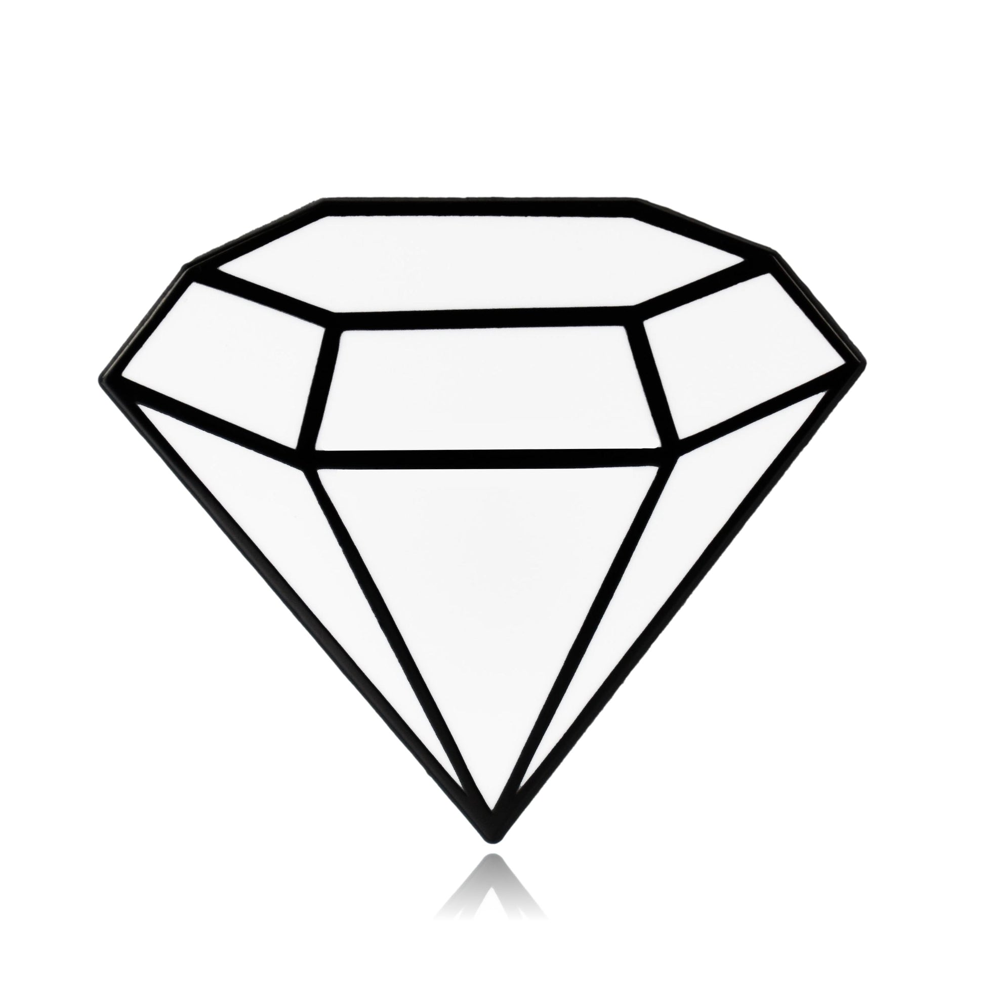 Diamond Hard Enamel Lapel Pin