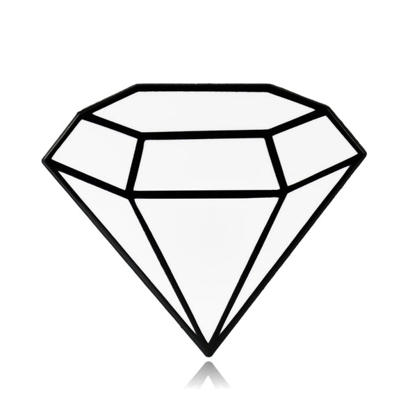 Diamond Hard Enamel Lapel Pin